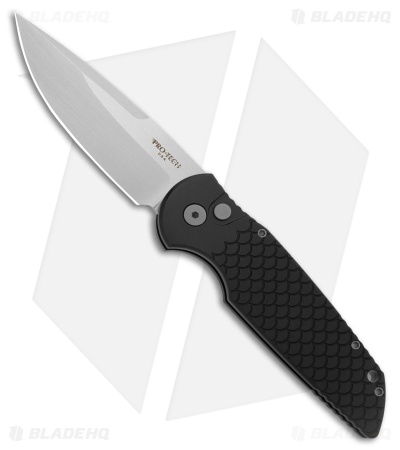 Pro-Tech Tactical Response TR-3 X1 Automatic Knife Fish Scale (3.5" Satin/SW)