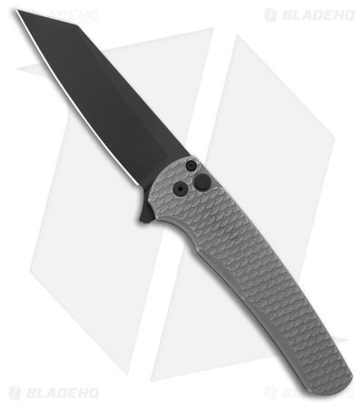 Pro-Tech Malibu Button Lock MagnaCut Knife Gray Dragon Scale Al (3.25" DLC)