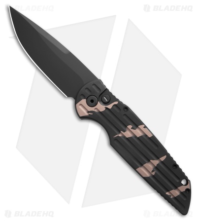 Pro-Tech Tactical Response 3 Automatic Knife Sandstorm Operator Al (3.5" Black)