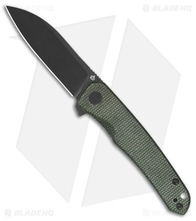 QSP Otter Liner Lock Knife Green Micarta (2.7