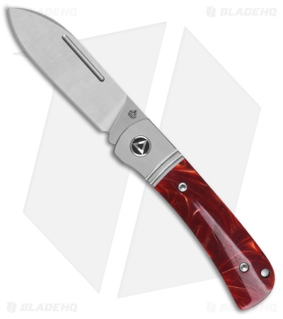QSP Hedgehog Spear Point Slip Joint Knife Resin (2.9" Satin) QS142SP-C