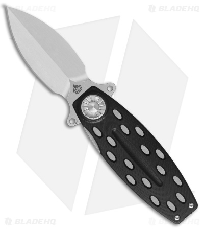 QSP Beetle Liner Lock Knife Black G-10 (3