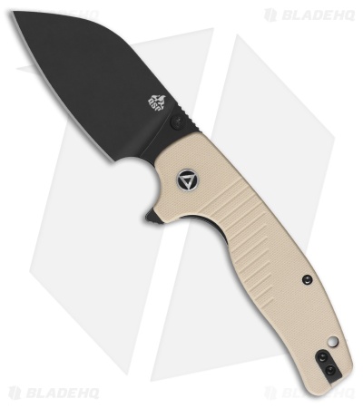 QSP Chefmaster Liner Lock Knife Ivory White G-10 (3.2