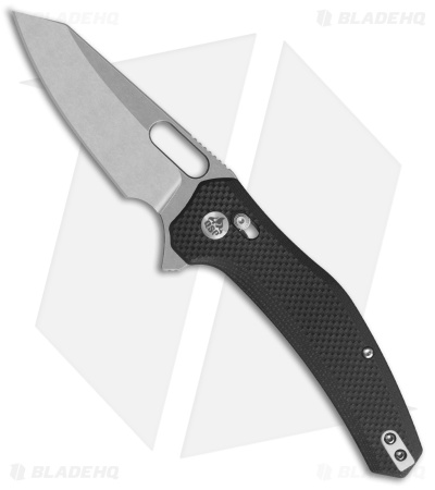 QSP Emu Glyde Lock Knife Black Coarse G-10 (3.25" Stonewash) QS164-C1
