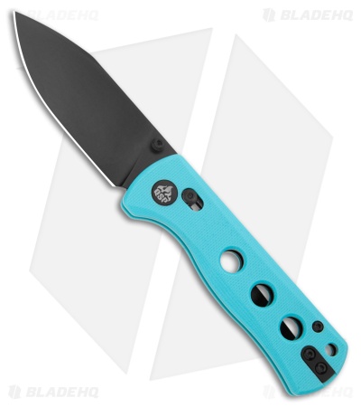 QSP Canary Glyde Lock Knife Tiffany Blue G-10 (2.8" Black) QS150GL-C2
