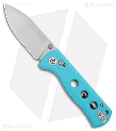 QSP Canary Glyde Lock Knife Tiffany Blue G-10 (2.8" Stonewash) QS150GL-C1
