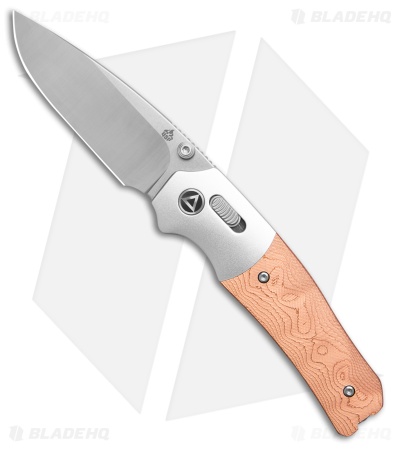 QSP Jacob Lundquist Vault Glyde Lock Knife G-10/Copper Foil (3.25" SW/Satin)