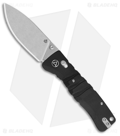 QSP Ripley Glyde Lock Knife Black G-10 (3.5" Stonewash)