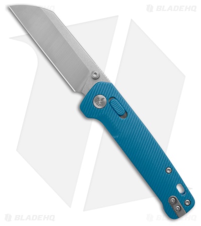 QSP Penguin Glyde Lock Knife Blue FRN (3.1" Satin/SW)