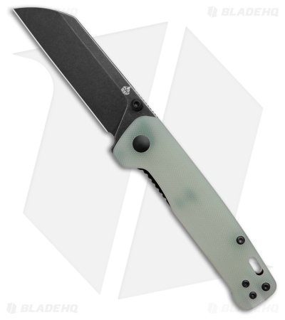 QSP Penguin V2 Liner Lock Knife Jade G-10 (3" Black SW)