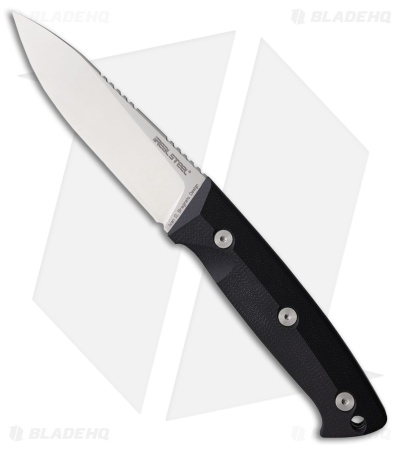 Real Steel Black Thorn Fixed Blade Knife Black G-10 (4.7" Satin)
