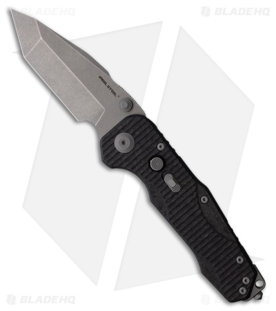 Real Steel Evolution Tanto Push-Button Frame Lock Knife Ti/Shred CF (3.8" SW)