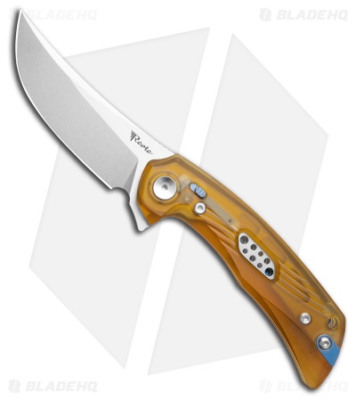 Reate PL-7 Pivot Lock Knife Ultem (3.5" Belt Satin Nitro-V)