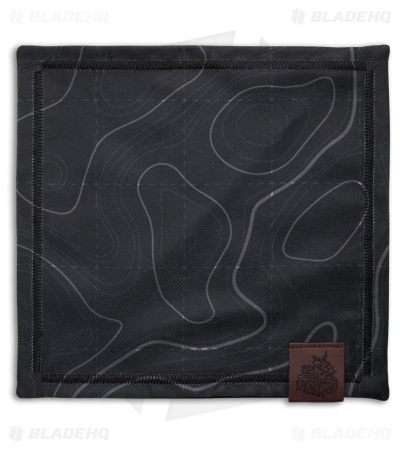 Renegade Provisions Topo Black 8X8 Handkerchief W/ Microfiber Backing