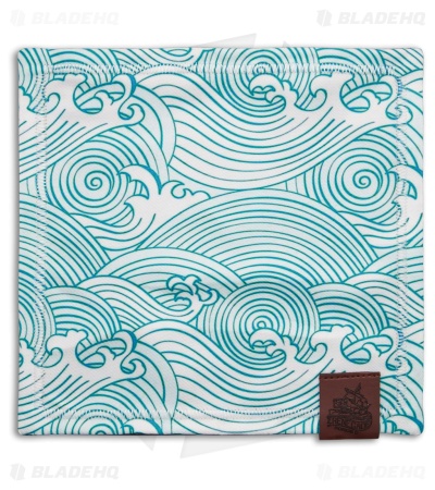 Renegade Provisions Waves 8X8 Handkerchief W/ Microfiber Backing