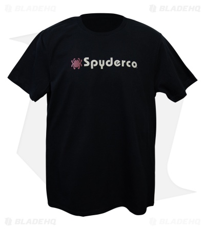 Spyderco Black Short Sleeve T-Shirt