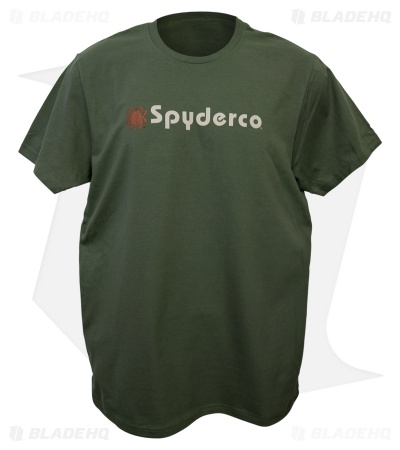 Spyderco Military Green Short Sleeve T-Shirt