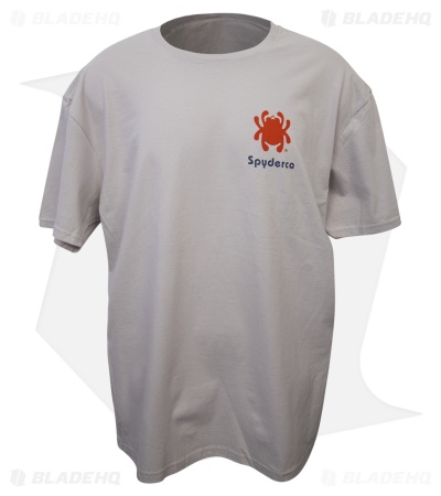 Spyderco Western Ice Gray Short Sleeve T-Shirt
