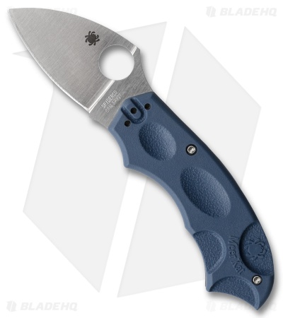 Spyderco Meerkat Lightweight Phantom Lock Knife Blue FRN (2" Satin CPM SPY27)