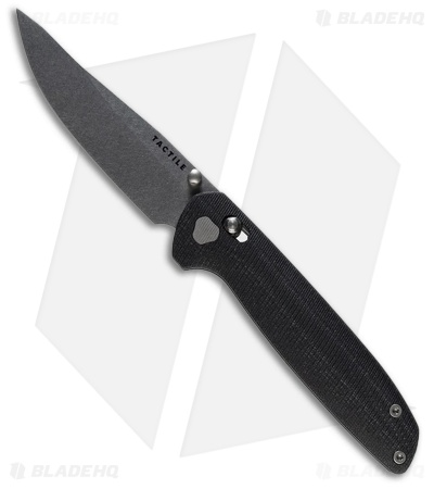 Tactile Knife Co. Maverick MagnaCut Crossbar Lock Knife Black G-10 (3.5" SW)