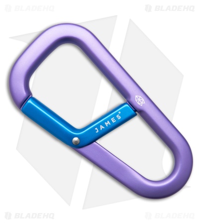 The James Brand The Hardin Carabiner - Atomic Purple/Desert Sky