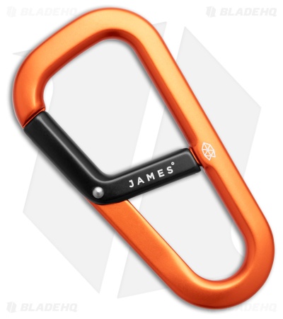 The James Brand The Hardin Carabiner - Orange/Black