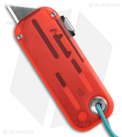 The James Brand The Palmer PC Utility Knife Coral/Turquoise