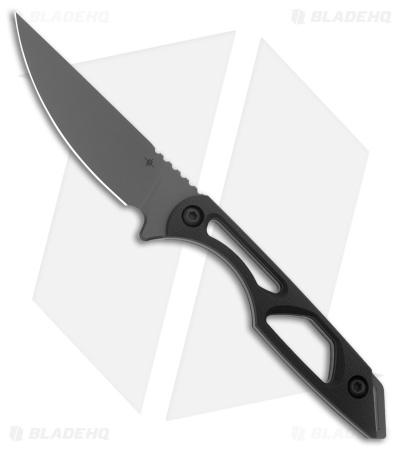 Toor Knives Willow Fixed Blade Knife Dark Gray G-10 (3.75" Canyon Drab Gunkote)