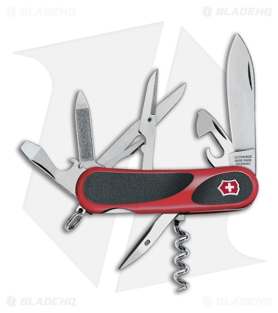 Victorinox Swiss Army Knife Evolution 14 Grip Red/Black Multi-Tool (12-in-1)