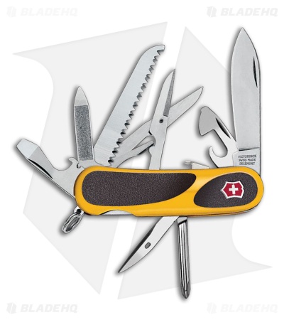 Victorinox Swiss Army Knife Evolution S18 Grip Yellow/Black Multi-Tool (13-in1)