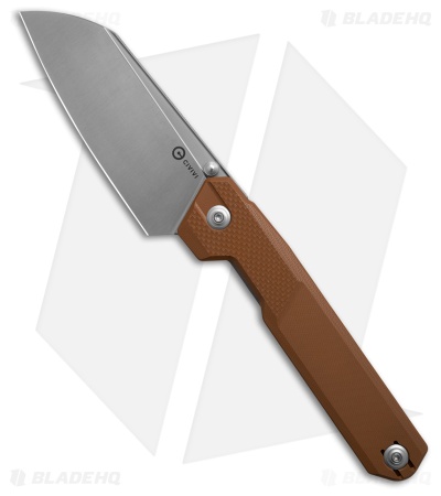 CIVIVI Hid Nested Liner Lock Knife Brown G-10 (4.1