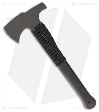 Winkler Knives Combat Axe/Hammer Black Canvas Laminate Cord Wrap (13.75
