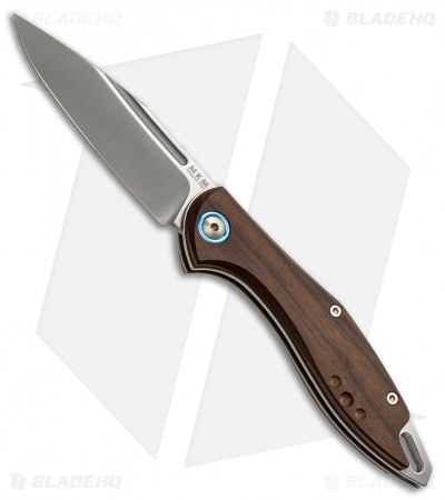 MKM Burnley Fara Slip Joint Folding Knife Santos Wood (3" Satin)