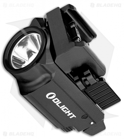 Olight BALDR Mini Black Tactical LED Flashlight + Weapon Mount (600 Lumens)