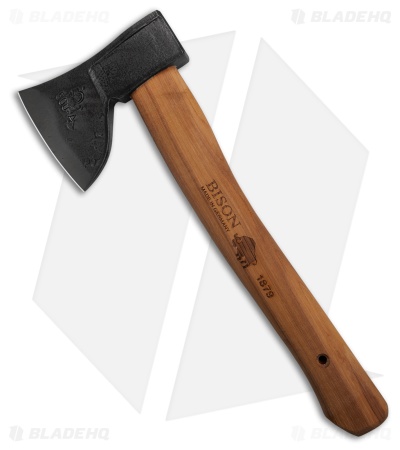 Bison 1879 Hunting Hatchet Hickory 13"